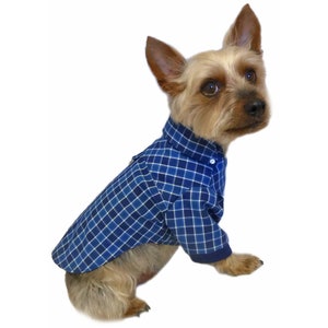 Lumberjack Dog Shirt Sewing Pattern 1563 Small Dog Clothes Pattern Flannel Dog Shirts Dog Clothing Pet Shirts Pet Gifts Sm & Med image 3