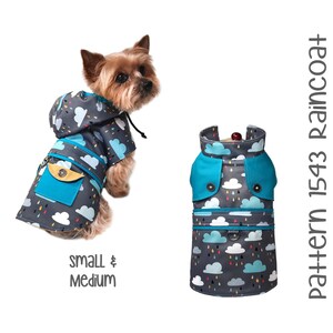 small dog raincoat