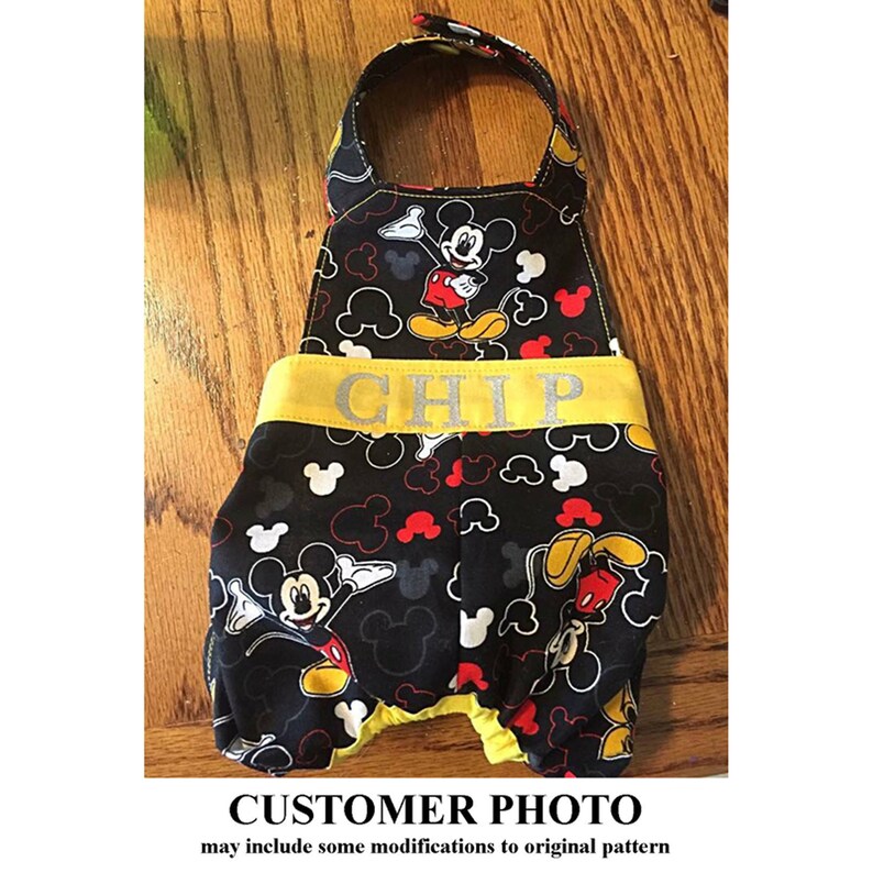 Dog Bib Overalls Sewing Pattern 1501 Dog Overalls Dog Etsy