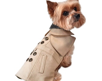 Burberry dog shop trench coat