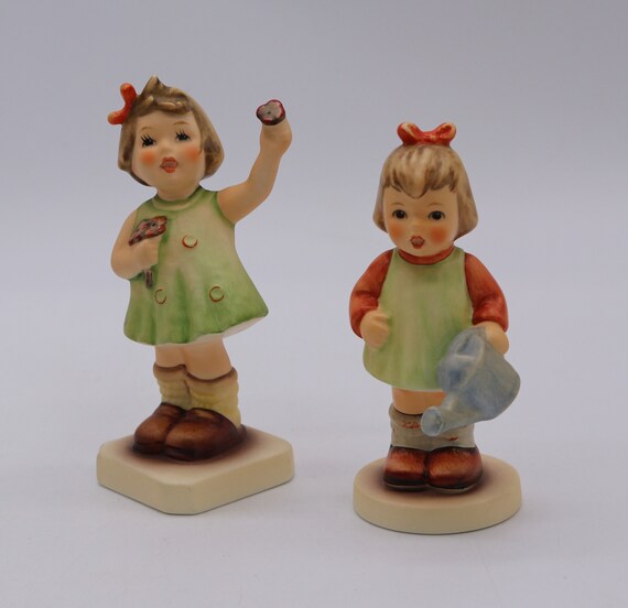 Adorable M.J Hummel Club GOEBEL Collectible Porcelain Bisque Figurine Lot Spring Waltz 478 2183 912/B Mint in Box 3 for the price of 1