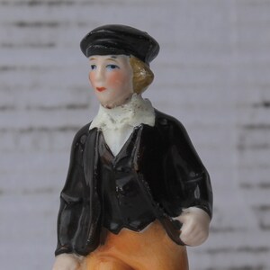 Vintage OLIVER TWIST -  Made in Germany Porcelain Figurine - 4.25" Tall - Collectible Realistic Hand Painted 9983