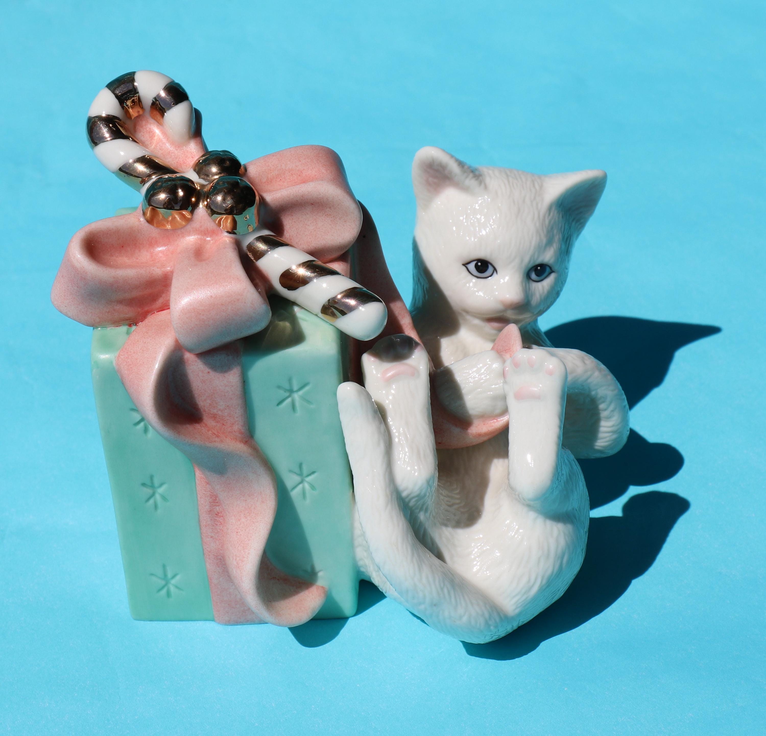 Lenox Cat With Butterfly - Etsy