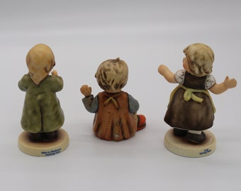 Adorable M.J Hummel Club GOEBEL Collectible Porcelain Bisque Figurine Lot Spring Waltz 478 2183 912/B Mint in Box 3 for the price of 1