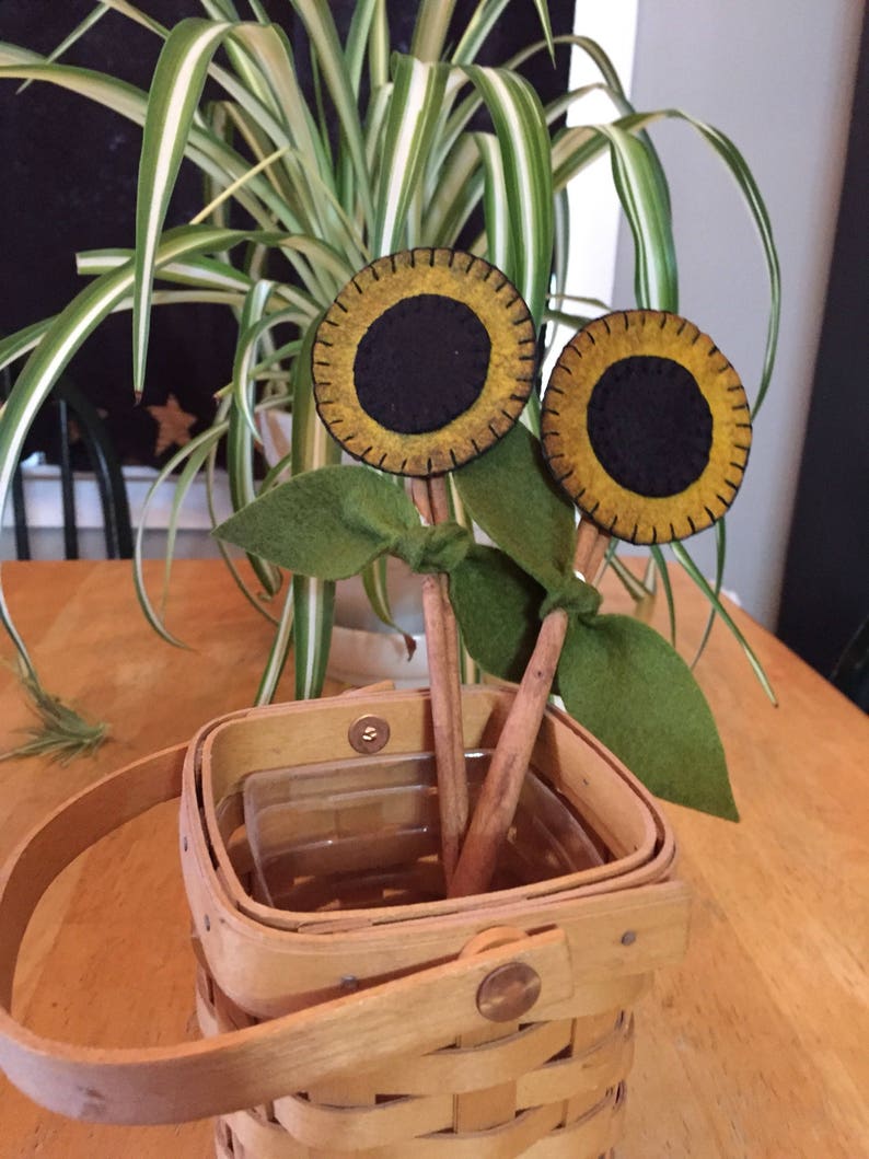 Penny flowers mounted on 6 inch cinnamon sticks set of 3 Etsy