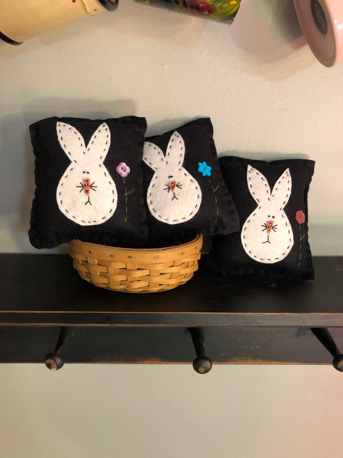 Bunny Bowl Filler/easter Bowl Fillers/bunny Decor/ Easter Etsy