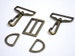 1.5' Swivel Hooks +1' D-Rings + 1.5' Strap Slide,Purse Hardware Set, Antique Brass Bag Hardware,  Bag Making Supplies @ MeiMei Supplies, USA 