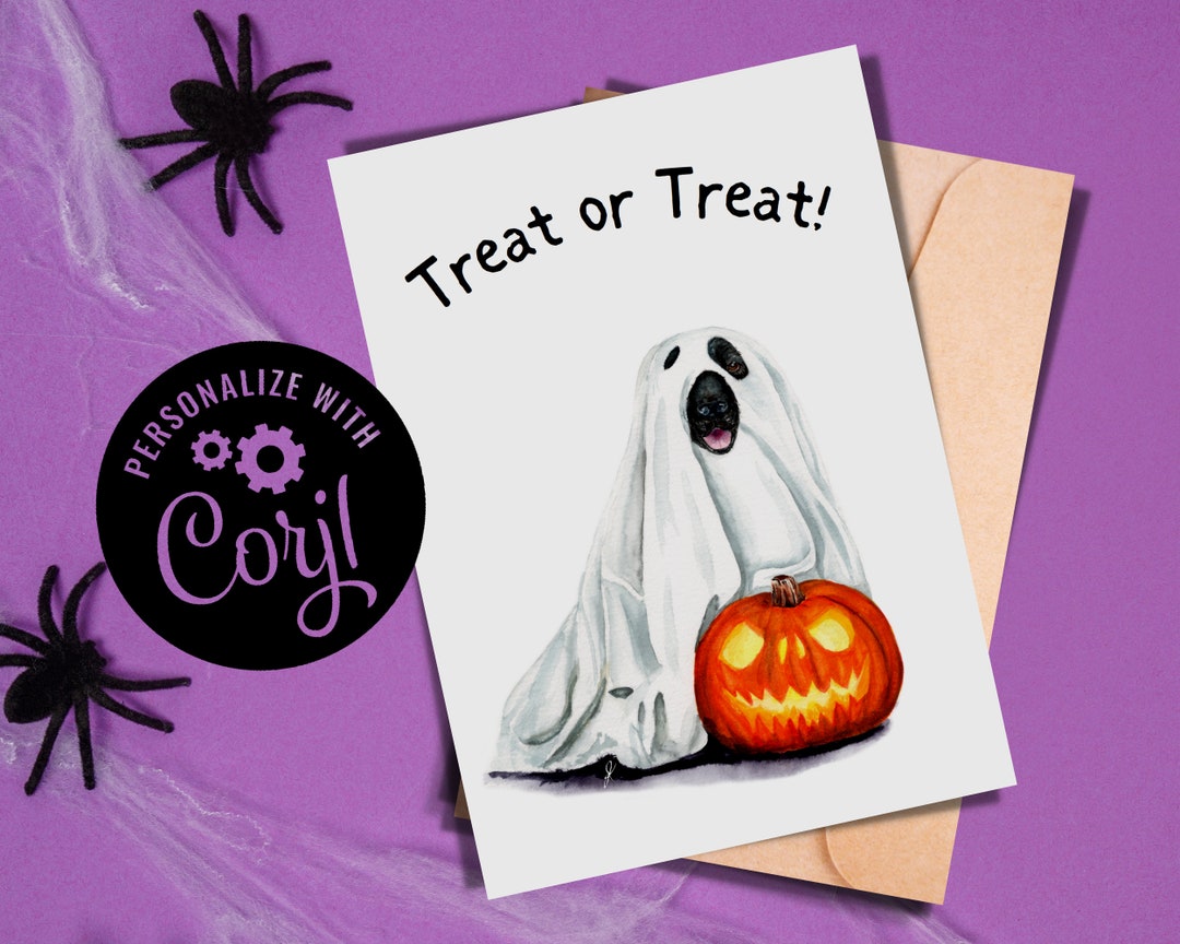 Halloween Card Printable Funny Halloween Cards to Print - Etsy