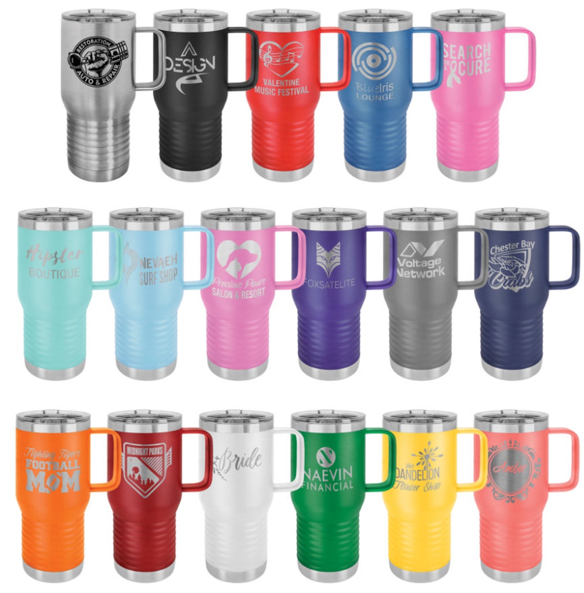 travel tumbler personalized