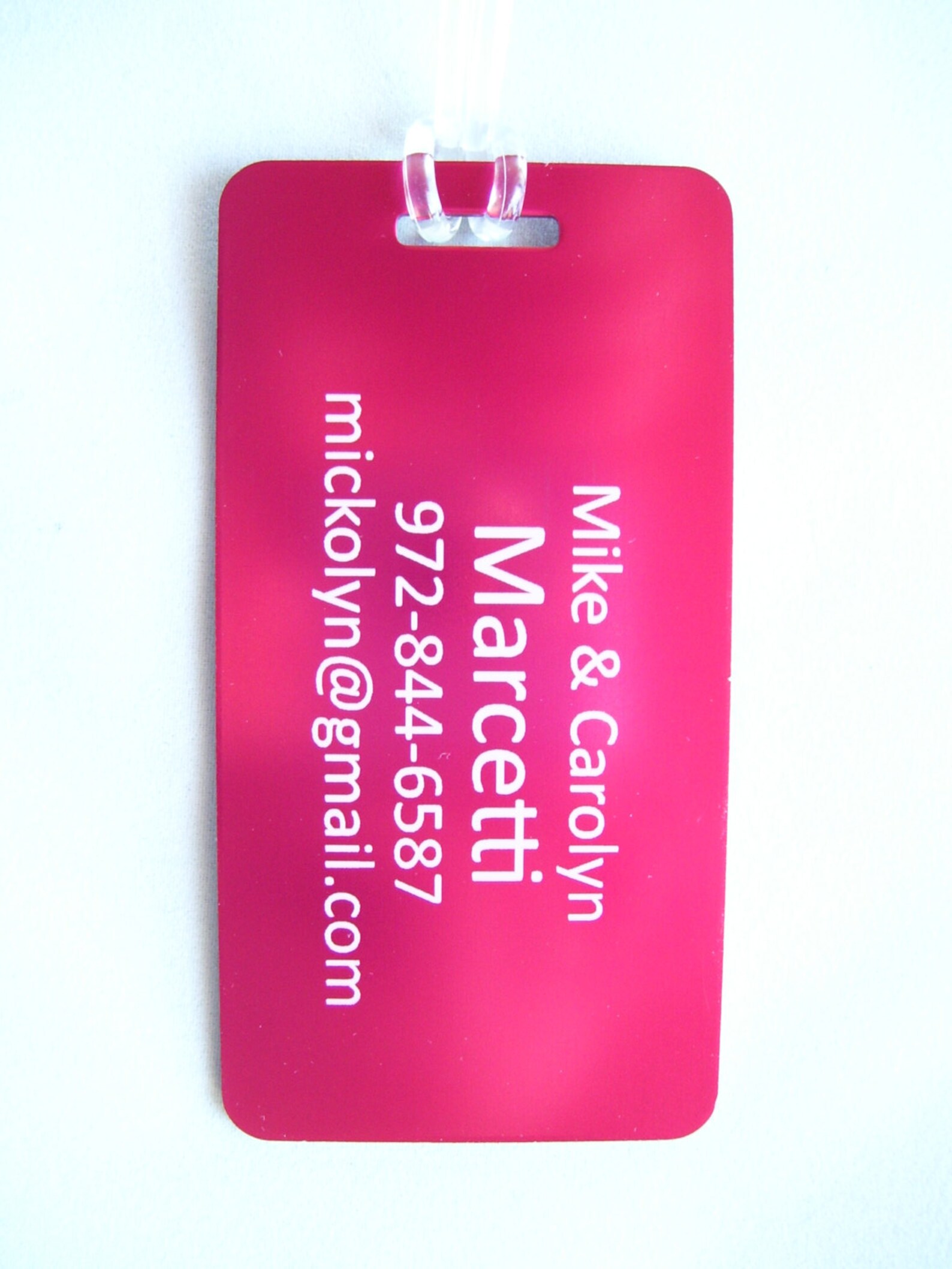 3 Funny Aluminum Laser Engraved Luggage Tags 10 Colors 50 Etsy