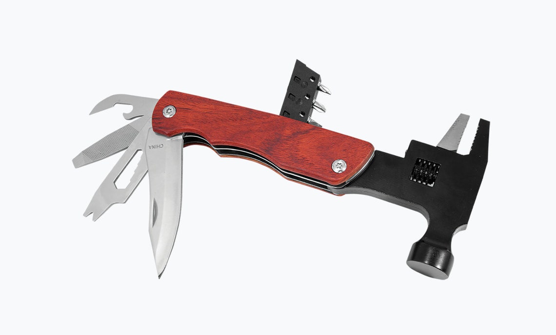 PERSONALIZED 7 Hammer MultiTool with Wood Handle/Pouch Etsy