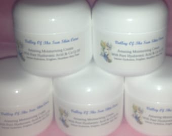 Increíble crema facial hidratante - ácido hialurónico, Co Q-10, vitamina B3 antienvejecimiento
