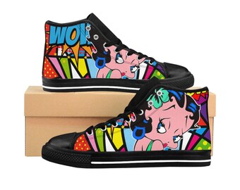 betty boop tennis shoes