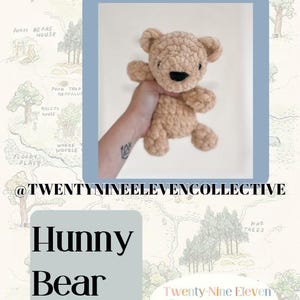 Hunny Bear Handmade Crochet Item Pattern