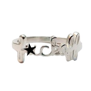 F%&k Off Ring MATURE grappige cadeaus voor haar Zweer woordsieraden