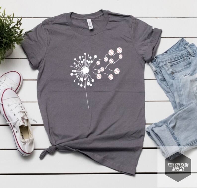 Baseball Dandelion T-shirt Baseball Flower Shirt Blow Me Baseball Dandelion Shirt Baseball Mom Dandelion Racerback Tank