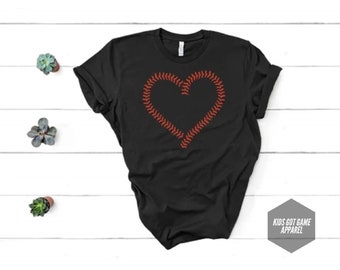 Baseball Stitch Tee | Baseball Mom Shirt | Spirit Wear | Sports Mom Shirt | Baseball