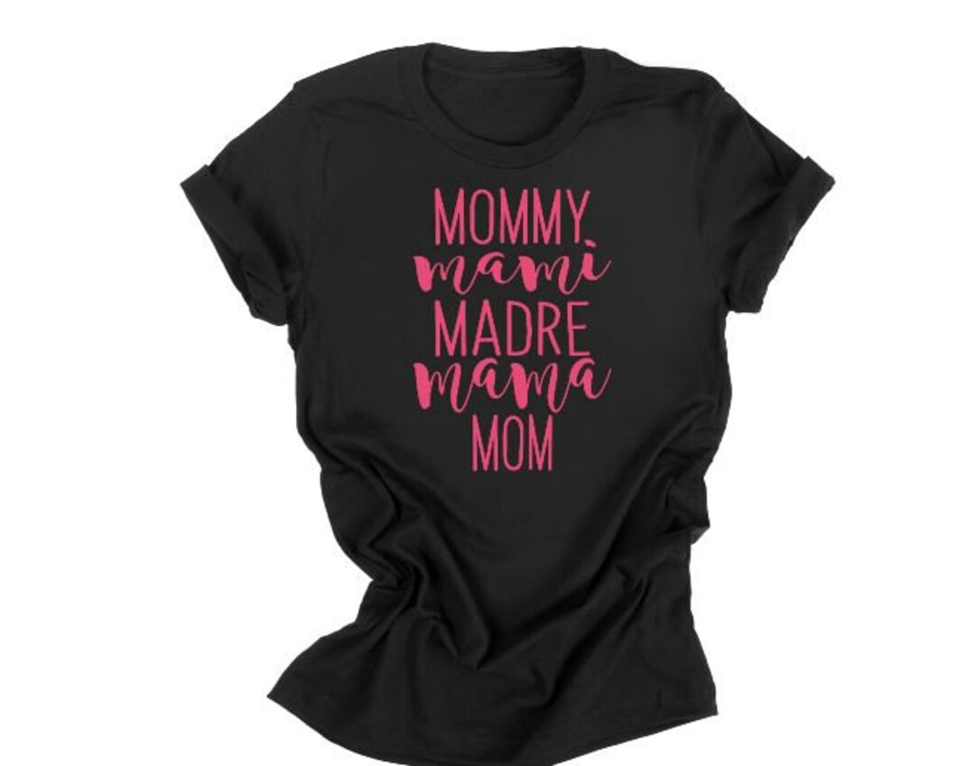 Mama Madre Mother Mami Mom Tee Mom Tee - Etsy