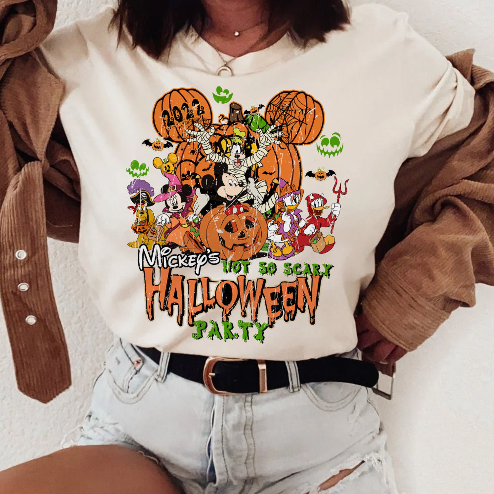 Mickey's not so scary Halloween party 2022 shirt