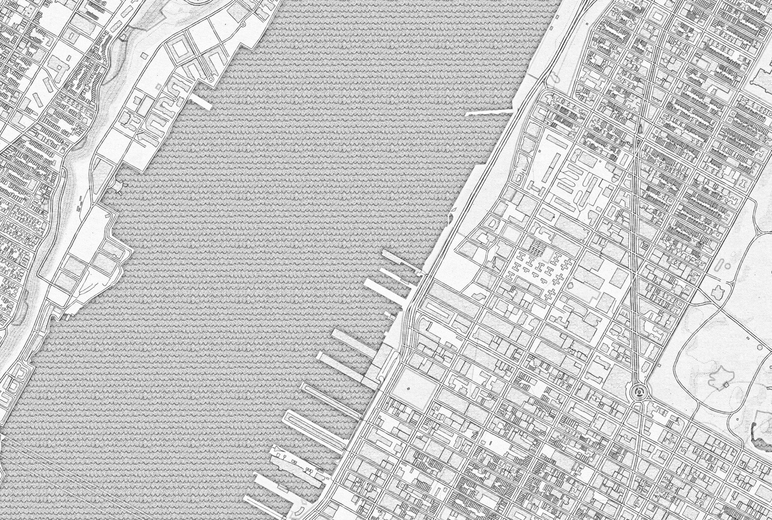 Manhattan Map New York City Poster NYC Map Print City Map - Etsy