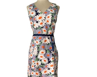 Floral Cotton Dress Size M by Boden