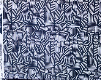 Tribal - 'Faraway Places' collection by ELIZABETH OLWEN. Cloud 9 Fabrics. Organic cotton poplin. Per Half Metre (19.5")