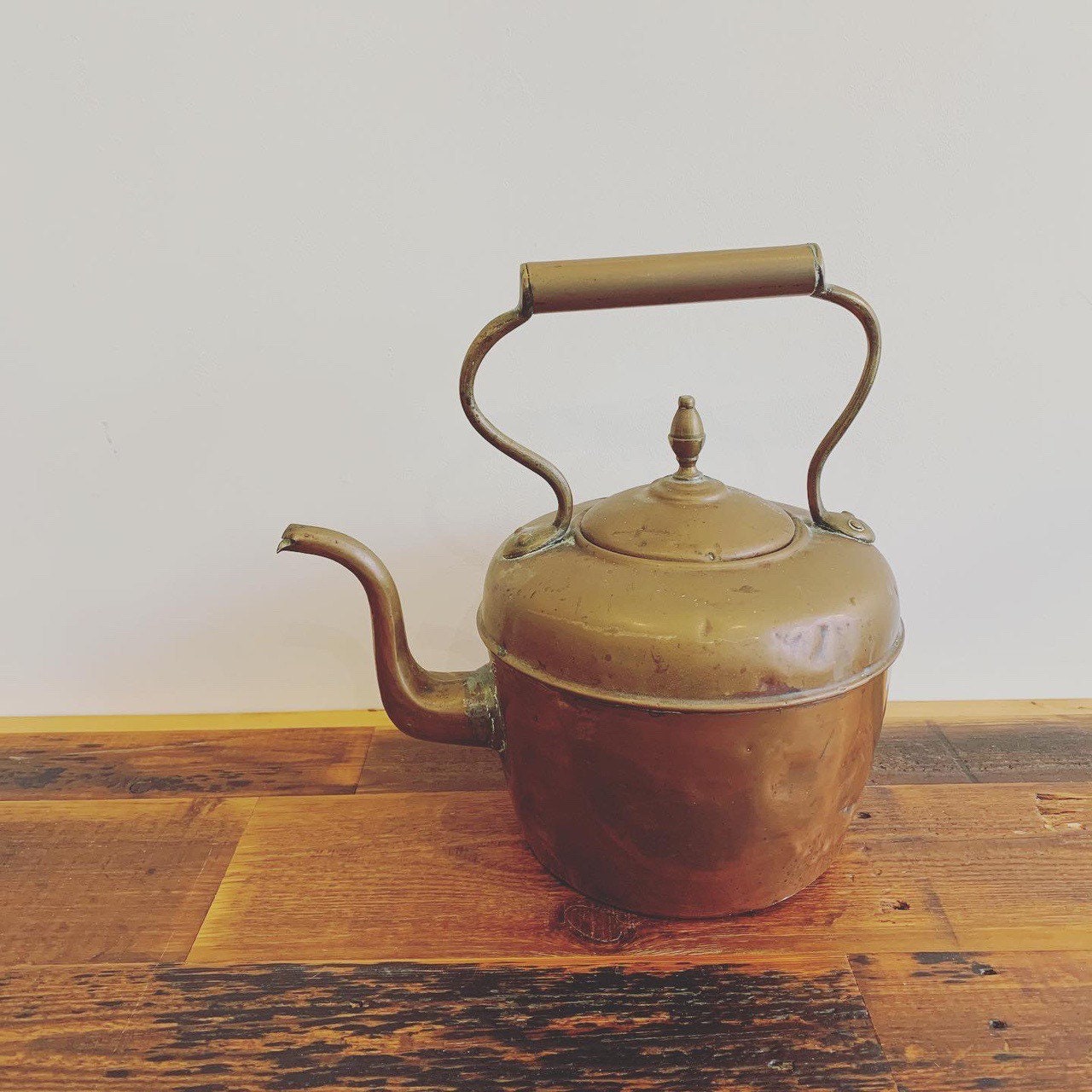 Large Vintage copper kettle Etsy