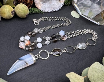 Agate Claw Talisman Necklace