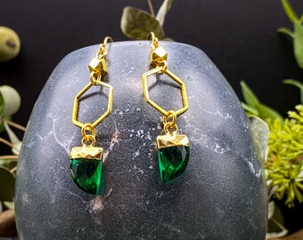 Emerald Earrings