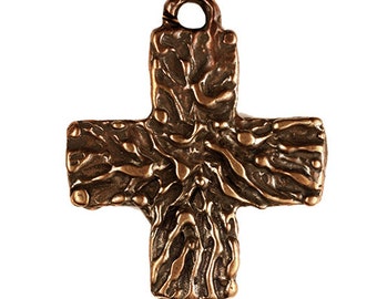bronze solid cross tier orthodox greek custom