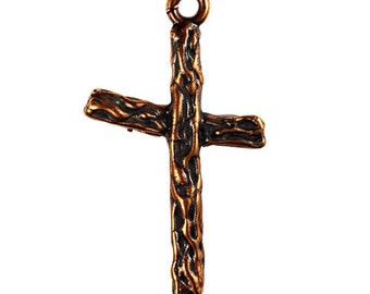 Cross Necklace Tilted - Etsy
