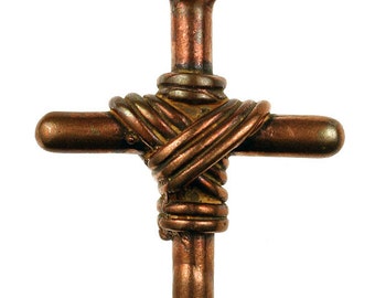 Bronze Old Time Sailor Cross (Solid Bronze)