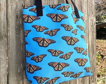 Monarch Butterfly Tote bag | Butterfly bag | Gifts for Gardeners | Native Pollinators