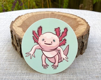 Axolotl Sticker | Vinyl Sticker | Water bottle sticker