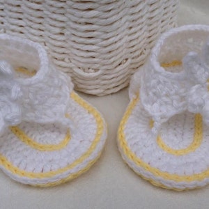 Crochet Pattern - Baby Booties - Very Cute Crochet Mesh Sandals for Baby Girl or Boy - Instant Download