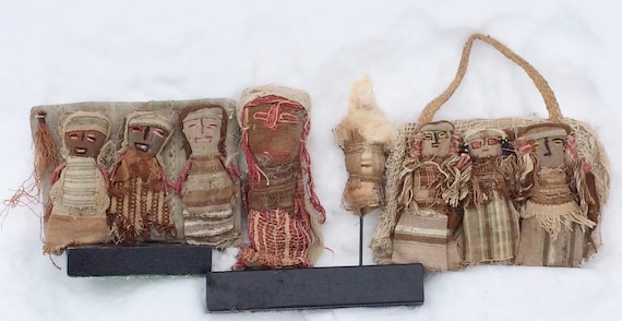 antique peruvian dolls
