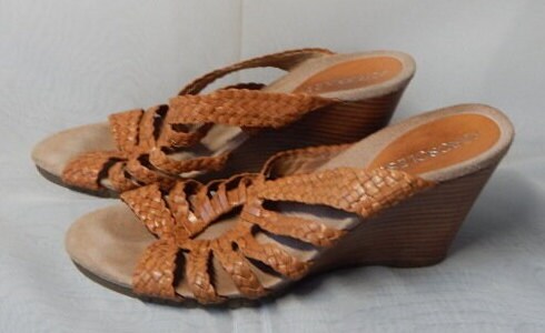 rubber sole wedge heel shoes