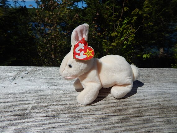pink rabbit beanie baby