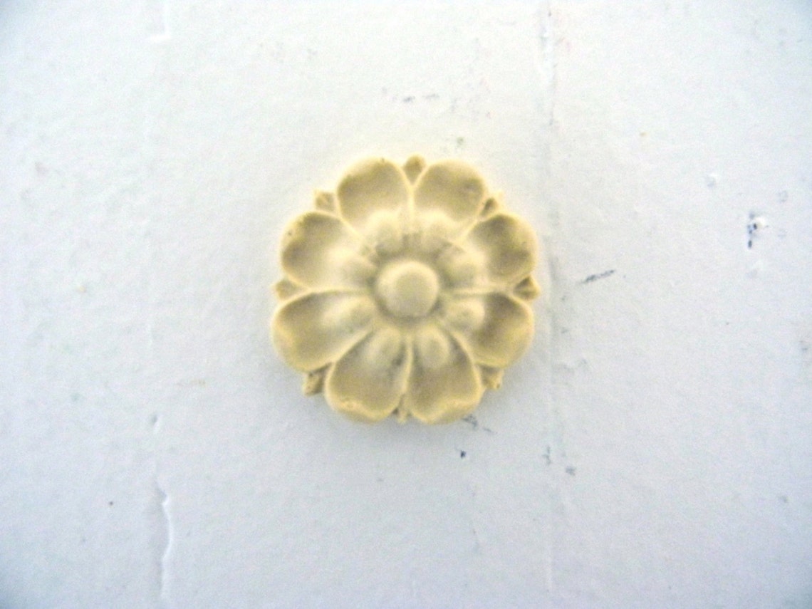 Rosette Furniture Applique Wood & Resin Trims and Appliques Etsy