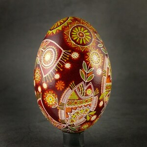 Pysanka Real Ukrainian Goose Easter Egg Best by Halyna Pisanki Osterei ...