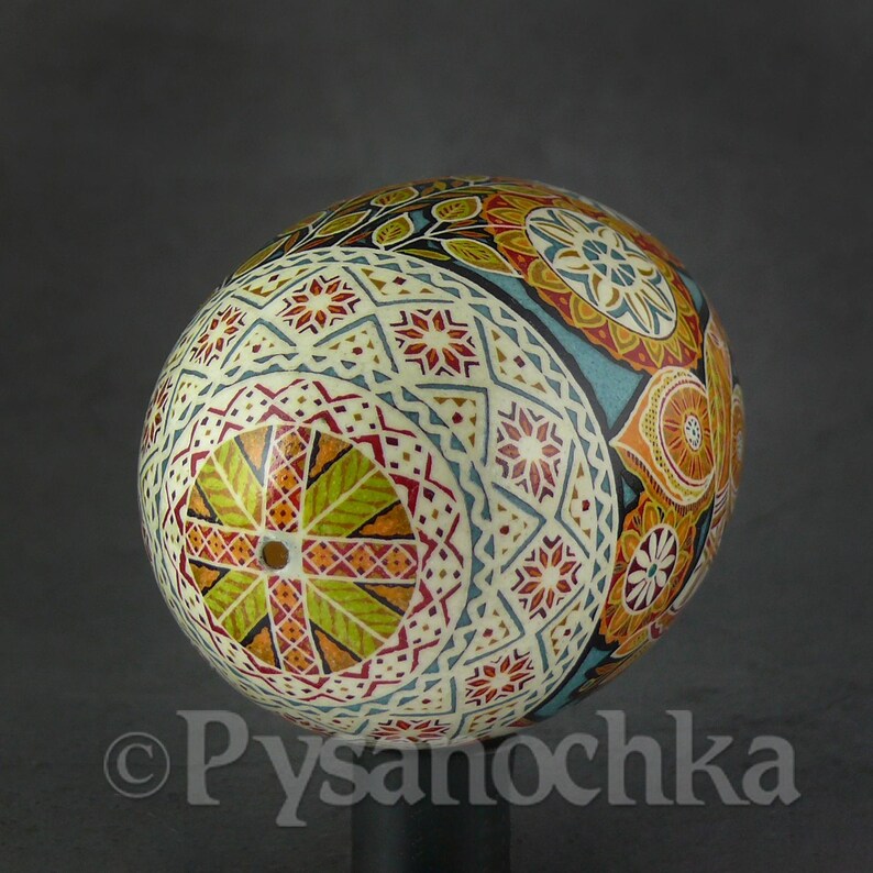Pysanka Real Ukrainian Goose Easter Egg Best by Halyna Pisanki Osterei ...