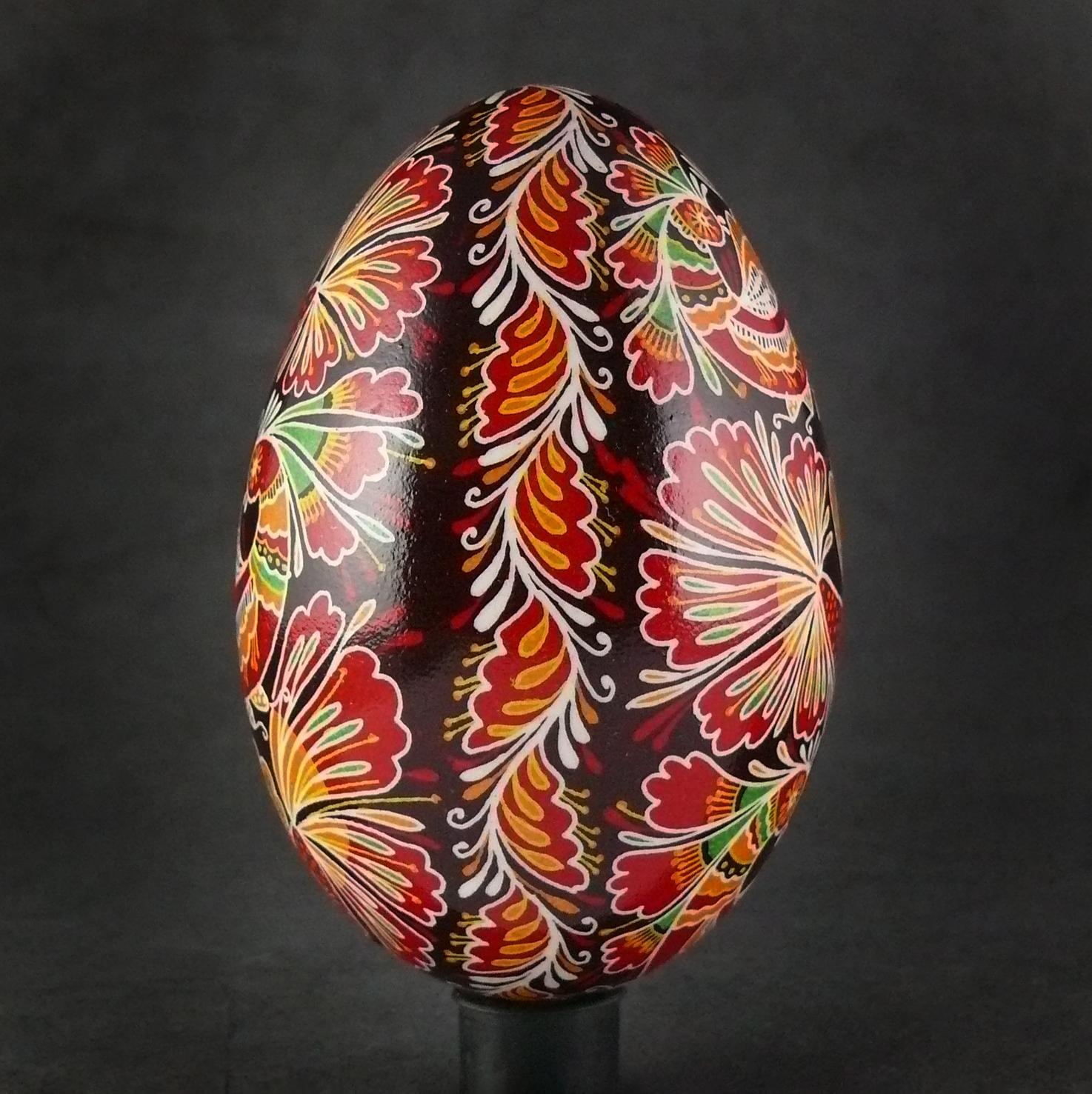 Pysanka Real Ukrainian Goose Easter Egg Best by Halyna Pisanki Osterei ...