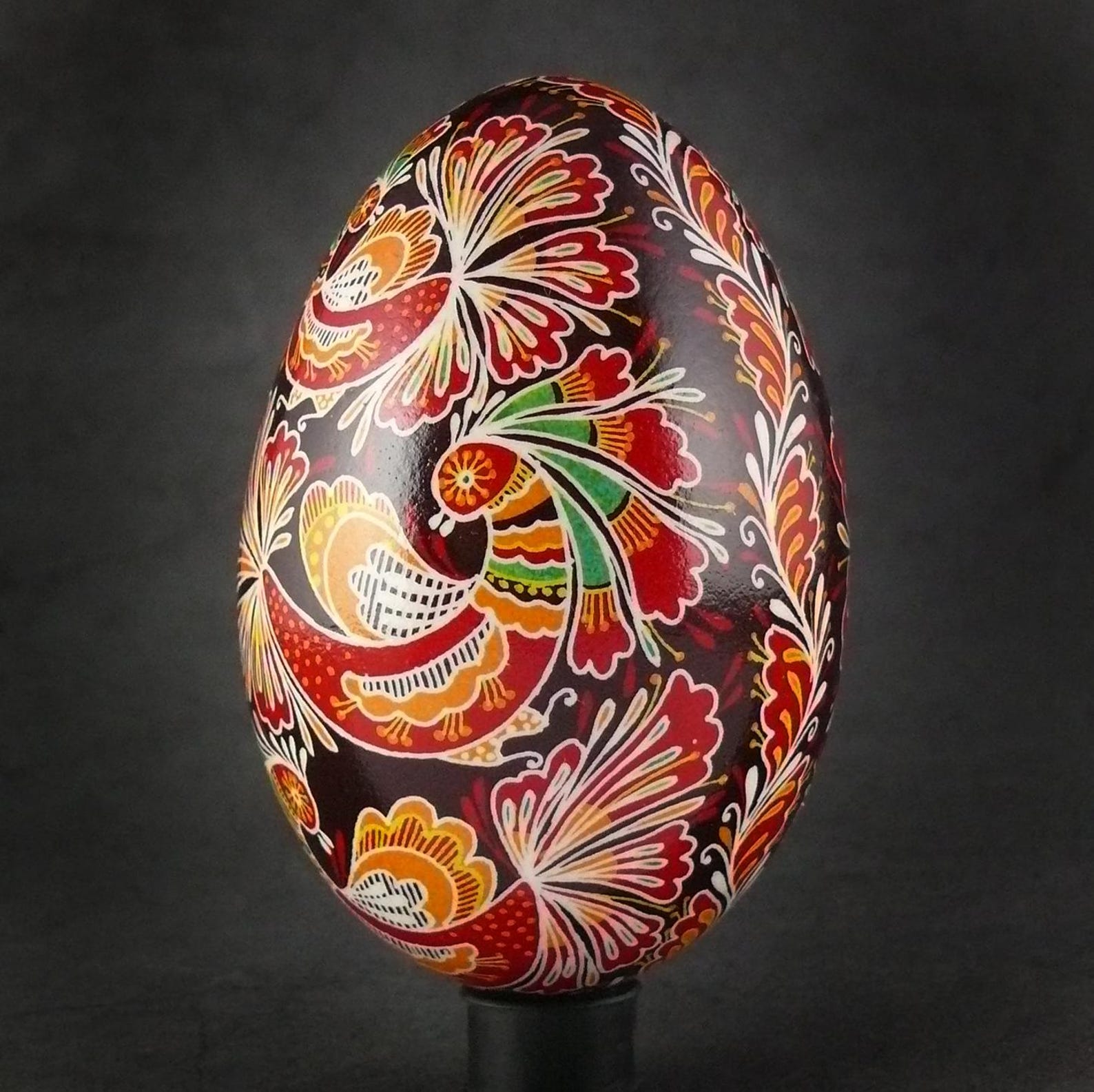 Pysanka Real Ukrainian Goose Easter Egg Best by Halyna Pisanki Osterei ...
