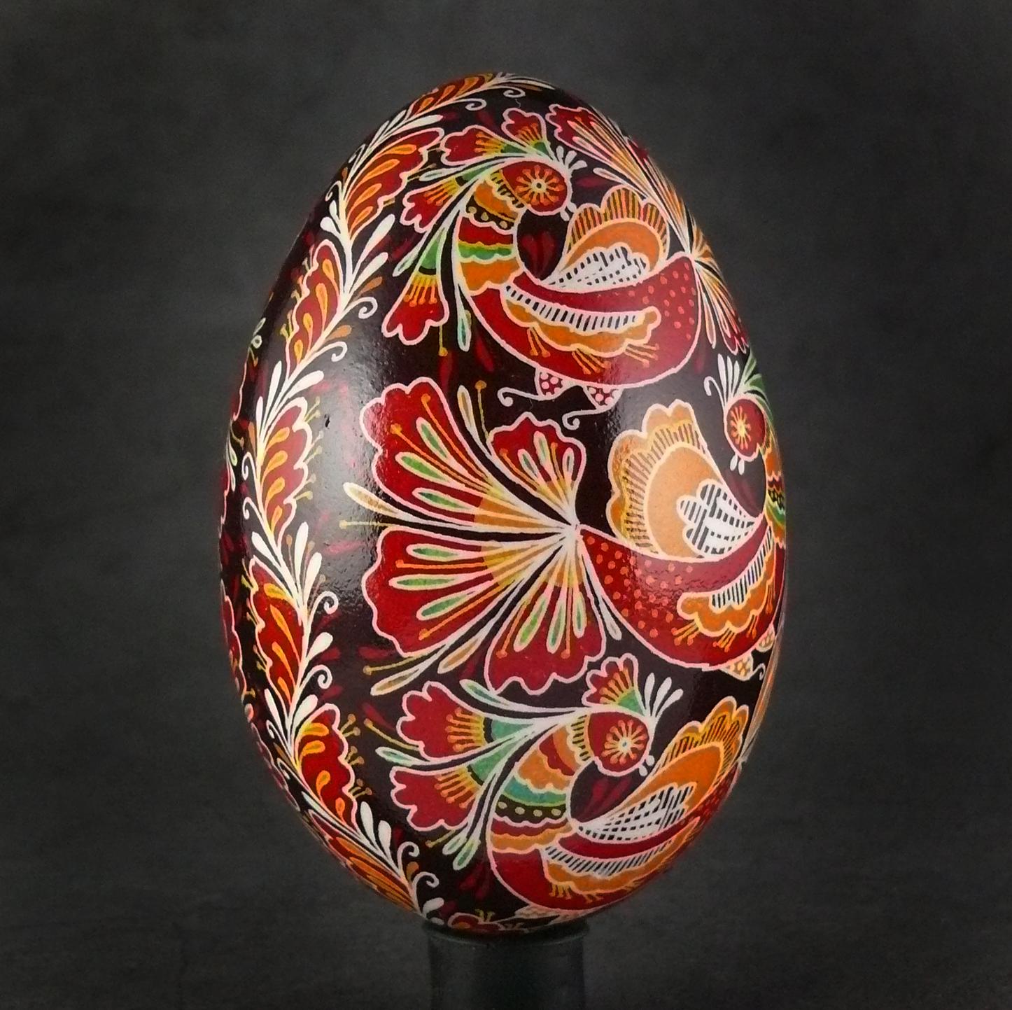 Pysanka Real Ukrainian Goose Easter Egg Best by Halyna Pisanki Osterei ...