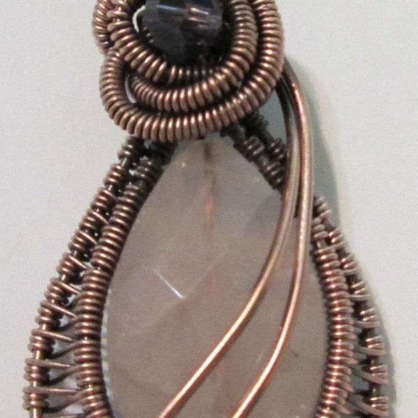Tutorial for Wire Wrapped Drop Pendant