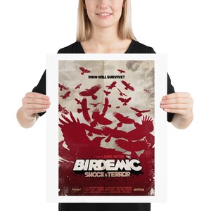 Original poster art Birdemic Shock & Terror by Mr Pilgrim image 3