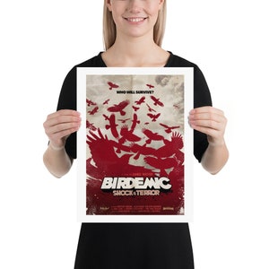 Original poster art Birdemic Shock & Terror by Mr Pilgrim image 1