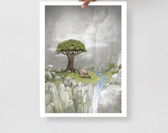 Artist Print "Tree of Wisdom" by Mr Pilgrim