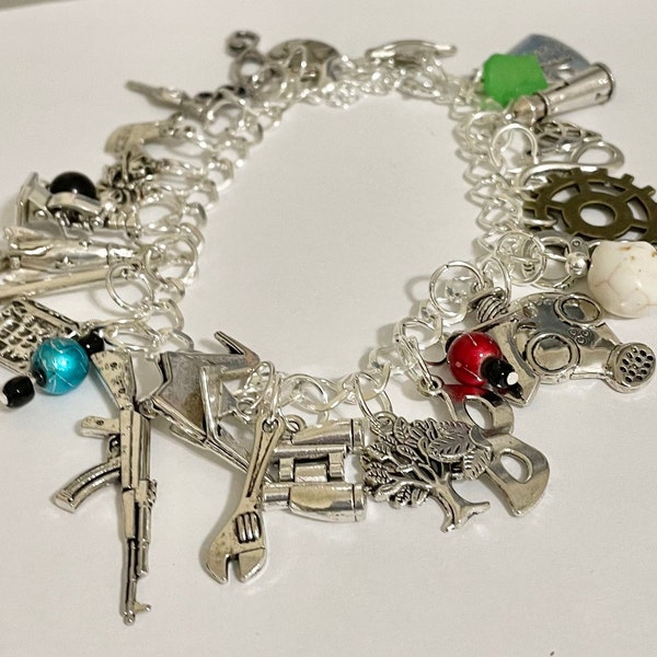 The 100 Inspired Dystopian Charm Bracelet