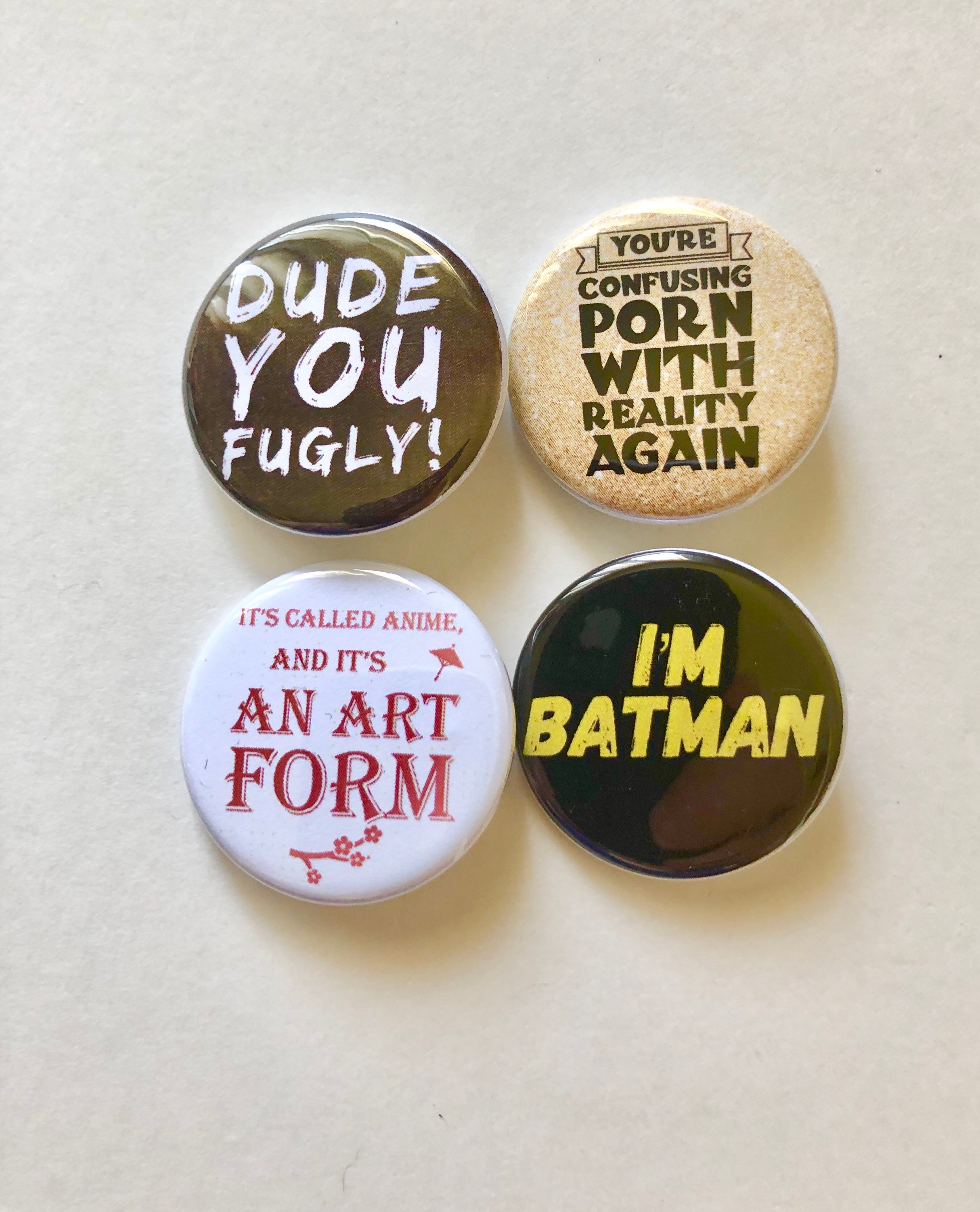 Dean Winchester Quotes Supernatural Dude You Fugly Im Batman - Etsy Israel